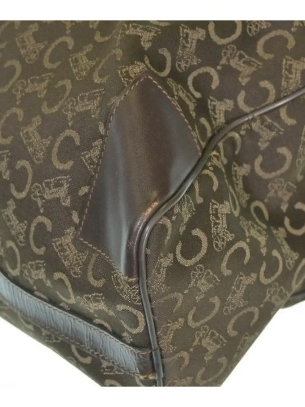 Celine Boston Bag Brown - Picture 10 of 10